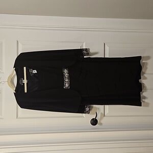 Black formal dress like new size 18w